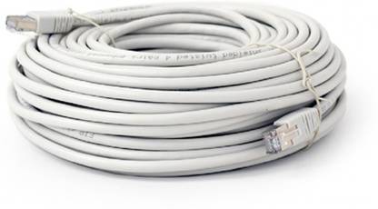A Plus Products Ethernet Cable 30 m Multybyte RJ-45 Patch cord cat-6 Ethernet cable 30 MTR (Pack of1)