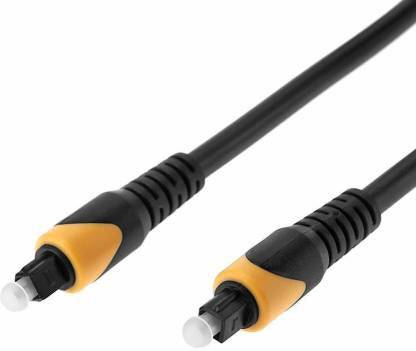 TUSCan Fiber Optical Cable 3 m Optical Fiber Cable 3 Meter Slim to Connect Home Theater and Tv, Audio System and Devices, Equipments-