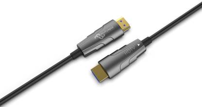 Multybyte Fiber Optical Cable 5 m /16 feet, Copper Braided 8k,4k@60hz,Hdmi 2.0B, eARC dolby audio ,hdcp2.2,hdr,Roku UHD Male to Male Fiber Optic with Gold plated Connectors| HDMI 2.0/2.1 | 48Gbps ultra High-speed data transfer, Best for long distance