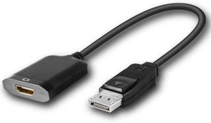 All mobile solution HDMI Adapter 0.5 m DisplayPort Male to HDMI Female Adapter, DisplayPort to HDMI Converter Cable, (ADP-0304).