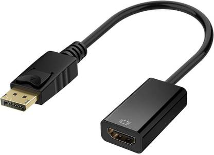 LAPCARE HDMI Adapter 0.2 m DP to HDMI Converter with 20CM Cable