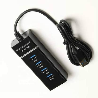 Lynacz HDMI Adapter 0.5 m Original 4-Port USB 3.0 HUB 4-Port USB 3.0 Hub with Power Supply