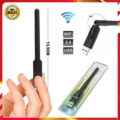 BALRAMA USB Wifi Adapter Dongle Ralink Wi-Fi Antenna for PC LAPTOP TV Set Top Box 150mbps 802.11n Ralink Rt5370 Chipset for Wireless Satellite Receivers, Dish TV Non-magnetic Engineer's Precision Level