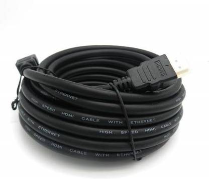PAC HDMI Cable 5 m High Speed HDMI Cable 5 Meter Male to Male Cable for LED/LCD TV, PC Monitor