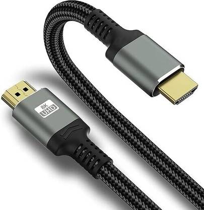 Tobo HDMI Cable 5 m TINNED COPPER 8K HDMI 2.1 Cable 48Gbps 9.80FT/ Ultra High Speed HDMI Braided Cord-4K@120Hz 8K (5m) TD-1251CC