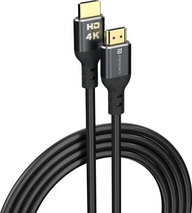Portronics HDMI Cable 1.5 m Konnect Stream 4K@60Hz HDMI to HDMI Cable