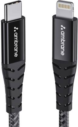 Ambrane Lightning Cable 2 A 1.25 m ABTL-125