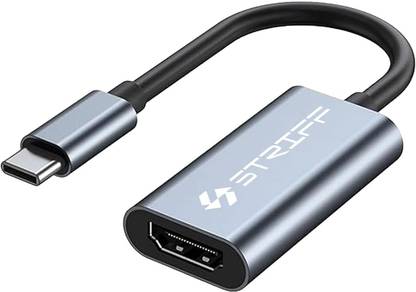 STRIFF USB Type C Cable 0.1 m USB C to HDMI Otg Cable