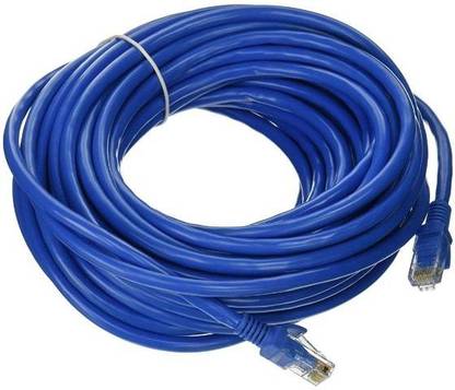 Maximus LAN Cable 25 m CAT 5E LAN/Internet Cable Speed Upto 1000 Mbps