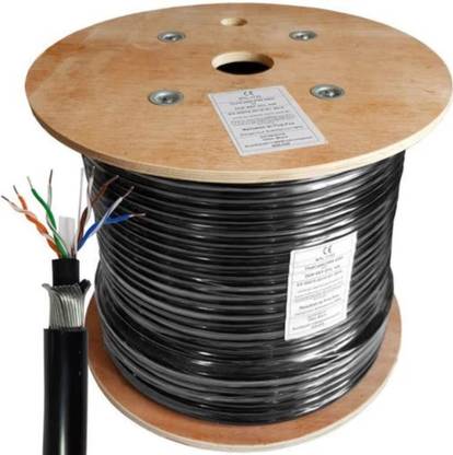 D-Link LAN Cable 305 m CAT6 305MTR Armoured 23AWG Copper Cable