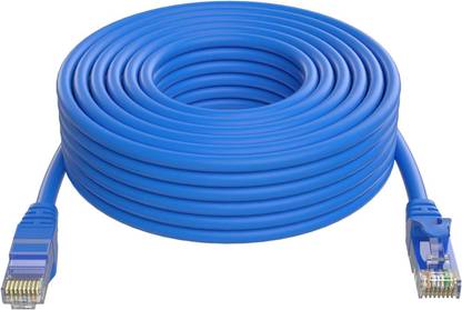Sadow LAN Cable 50 m 50 Meter CAT6 Ethernet Cable, Internet Cable Network Cable RJ45 Cable LAN Wire High Speed RJ45 Patch Computer Cable Cord High Speed Gigabit Category 6 for Modem, Router, LAN ADSL