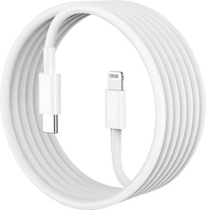 SB Lightning Cable 3 A 1 m Type-C to Lightning Cable 20W, Fast Sync & Charging Cable.