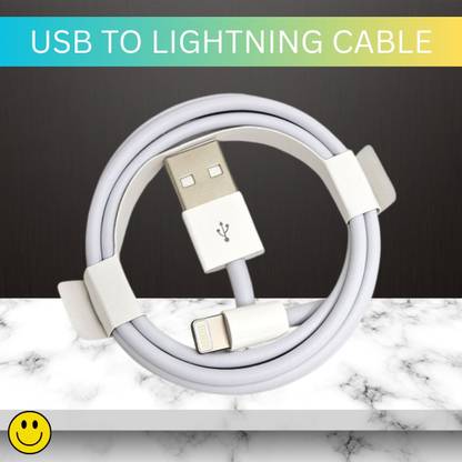SACRO Lightning Cable 1 m USB A to Lightning Cable, Charger Cable Compatible for iphone 11/12/13/14proA247