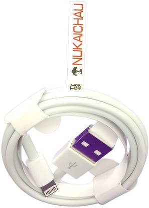 NUKAICHAU Lightning Cable 6.5 A 0.99 m Copper Braiding Lightning Cable for Apple Smartphones