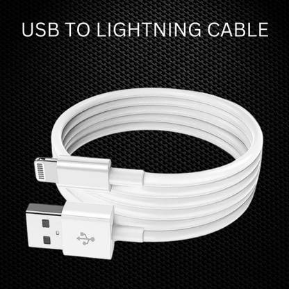 FRONY Lightning Cable 1 m USB A to Lightning Cable Fast Charger Compatible for iphone 11/12/13/14 proC69