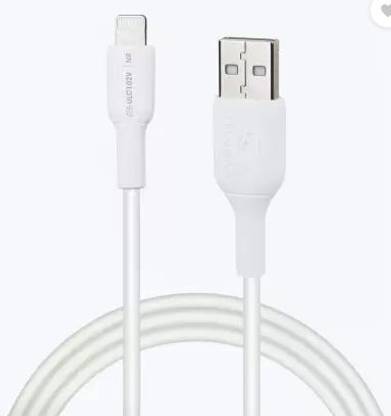 ZEBRONICS Lightning Cable 1 m ZEB ULC102V USB TO LIGHTNING CABLE