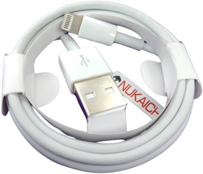 NUKAICHAU Lightning Cable 5 A 0.88 m Copper Braiding iPhone data cable usb