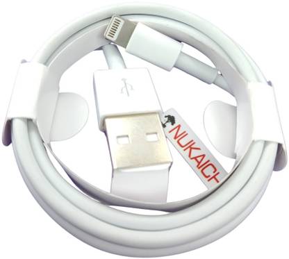 NUKAICHAU Lightning Cable 5 A 1.06 m Copper Braiding Lightning Cable USB