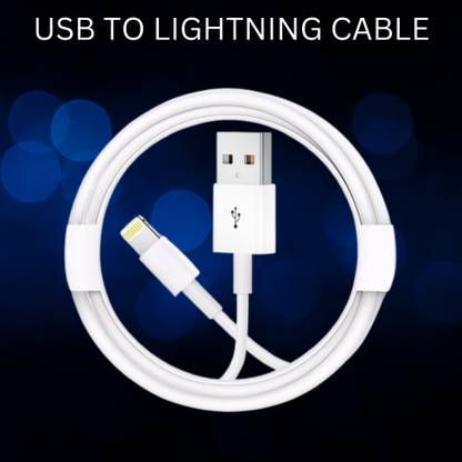 YAROH Lightning Cable 1 m USB A to Lightning Cable Fast Charger Compatible for iphone 11/12/13/14 proH271