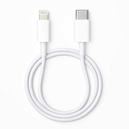 sparcx Lightning Cable 5 A 1 m Silver Wrap USB C to Lightning-Cable 27W Original [MFi Certified] Fast Cable USB-C Power Delivery Charging Support with Apple-iPhone 14/13/12/12 PRO Max/12 Mini/11/11PRO/XS/Max/XR/X/8/8Plus/iPad