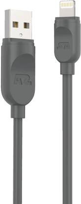 QIBOX Lightning Cable 1 m USB-A to Lightning Fast Charger Cable, Apple iPhone 14 13 12 11 X Xs Pro, Pro Max, Plus, iPad, 1 meter, Black