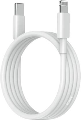 RoarX Lightning Cable 6 A 1 m Type-C to Lightning Cable Ap-ple Certified (Mfi) Sync & Charge Cable