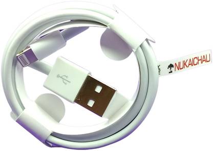 NUKAICHAU Lightning Cable 3.6 A 0.96 m Copper Braiding USB Lightning Fast Cable