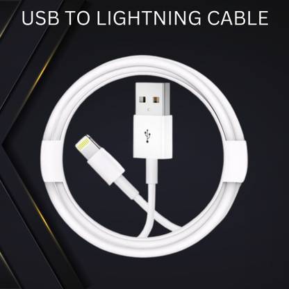 FRONY Lightning Cable 1 m USB A to Lightning Cable Fast Charger Compatible for iphone 11/12/13/14 proA106