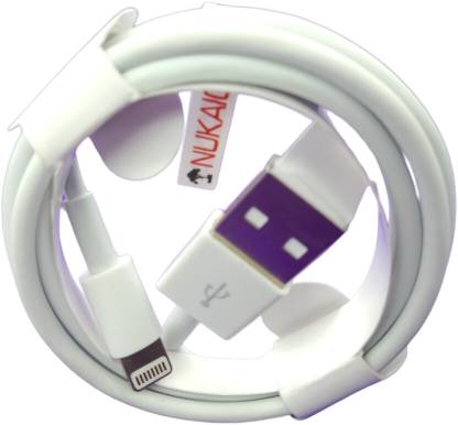 NUKAICHAU Lightning Cable 3 A 1.13 m Copper Braiding Lightning Fast USB Charging Cable