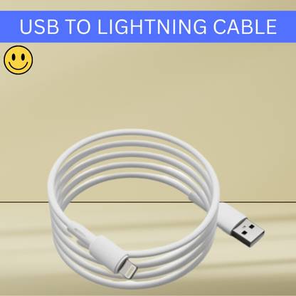 FRONY Lightning Cable 1 m USB A to Lightning Cable Fast Charger Compatible for iphone 11/12/13/14 proA412