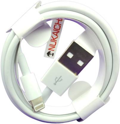 NUKAICHAU Lightning Cable 2 A 1.12 m Copper Braiding Lightning Fast USB