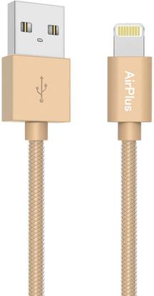 AirPlus Lightning Cable 1 m 8 Pin Lightning to USB Premium Indestructible (1 meter/ 3.2Feet) Quick Charging & Data Sync