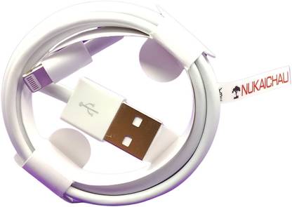 NUKAICHAU Lightning Cable 3 A 1.13 m Copper Braiding Lightning Fast USB Charging Cable