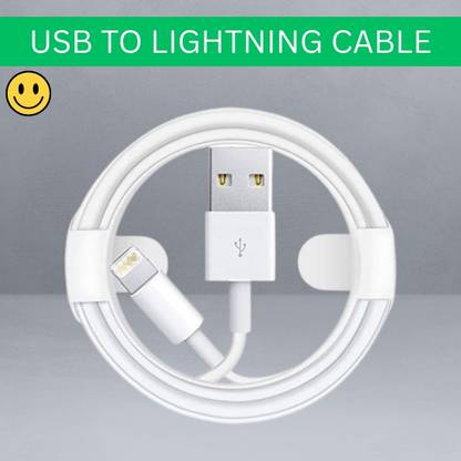 SACRO Lightning Cable 1 m USB A to Lightning Cable Fast Charger Compatible for iphone 11/12/13/14 proQ84