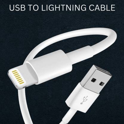 FRONY Lightning Cable 1 m USB A to Lightning Cable Fast Charger Compatible for iphone 11/12/13/14 proA439