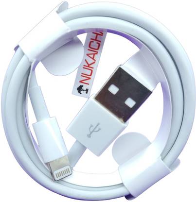 NUKAICHAU Lightning Cable 6.5 A 0.91 m Copper Braiding USB Lightning Data Cable