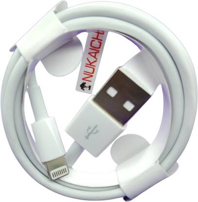 NUKAICHAU Lightning Cable 5 A 0.88 m Copper Braiding iPhone data cable usb