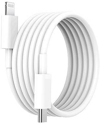 Auxiliary Lightning Cable 6 A 1 m Original quality Phone 6/6S/7/7+/8/8+/10/11/12/13, iPad Air/Mini, iPod, and iOS Devices, White,