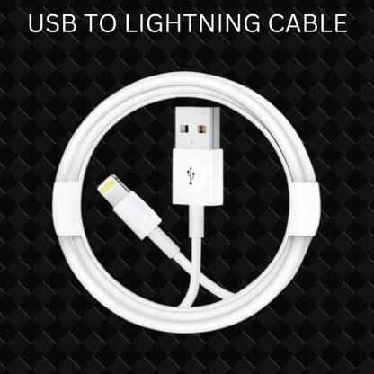 FRONY Lightning Cable 1 m USB A to Lightning Cable Fast Charger Compatible for iphone 11/12/13/14 proA166