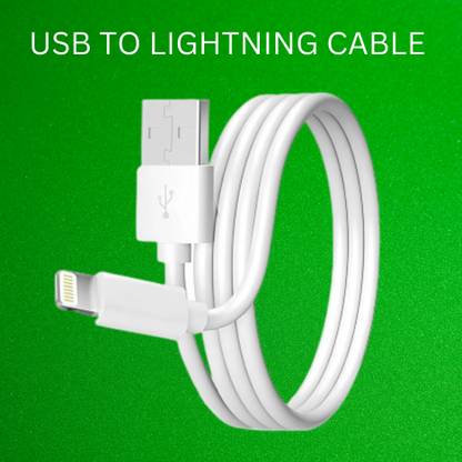 SACRO Lightning Cable 1 m USB A to Lightning Cable Fast Charger Compatible for iphone 11/12/13/14 proD125