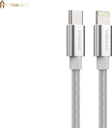 vismac Lightning Cable 1.2 m 3.4 Amps High Speed USB Type C to Lightening
