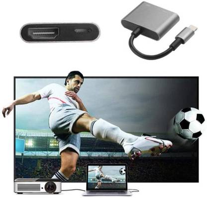 Tobo Lightning Cable 0.01 m HDMI Digital AV Adapter to HDMI to Video Adapter Converter Projector Monitor (7565S)-TD-650LA