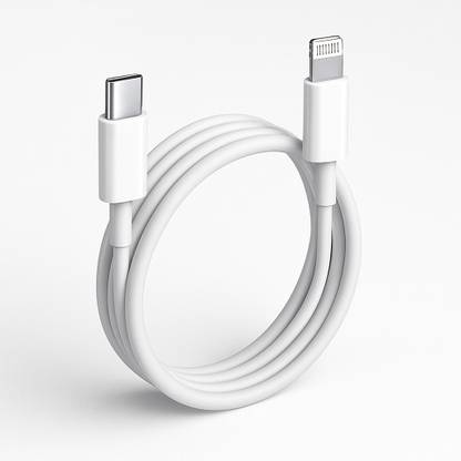 RVAT Lightning Cable 3 A 1 m Charging Cable, Lightning to USB Cable Cord