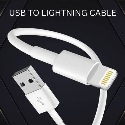 FRONY Lightning Cable 1 m USB A to Lightning Cable Fast Charger Compatible for iphone 11/12/13/14 proC84