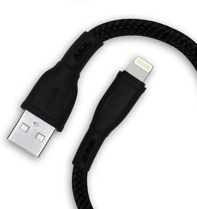 FuelBox Lightning Cable 1.5 m Nylon Tough Tested Braided Lightning to USB Cable with Ultra Flexible & Durable Quick Charge & Sync Lightning Cable