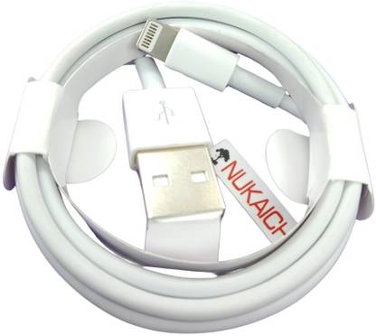 NUKAICHAU Lightning Cable 6.5 A 0.82 m Copper Braiding USB Lightning cable