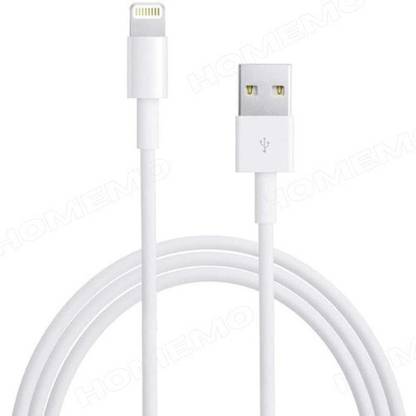 HOMEMO Lightning Cable 6 A 1 m USB to Lightning Cable, Charging High Speed Data Sync USB Cable