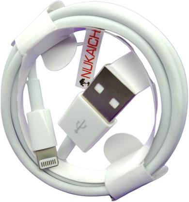 NUKAICHAU Lightning Cable 5 A 1.06 m Copper Braiding Lightning Cable USB