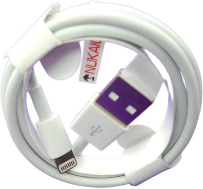 NUKAICHAU Lightning Cable 3.6 A 0.96 m Copper Braiding USB Lightning Fast Cable