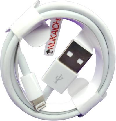 NUKAICHAU Lightning Cable 6.5 A 0.91 m Copper Braiding Lightning Cable for iPads, iPods, Airpods & iPhones
